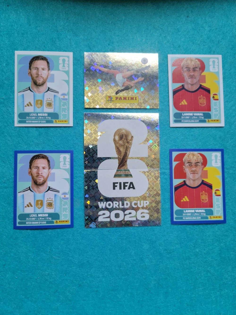 Panini World Cup Sticker Lot